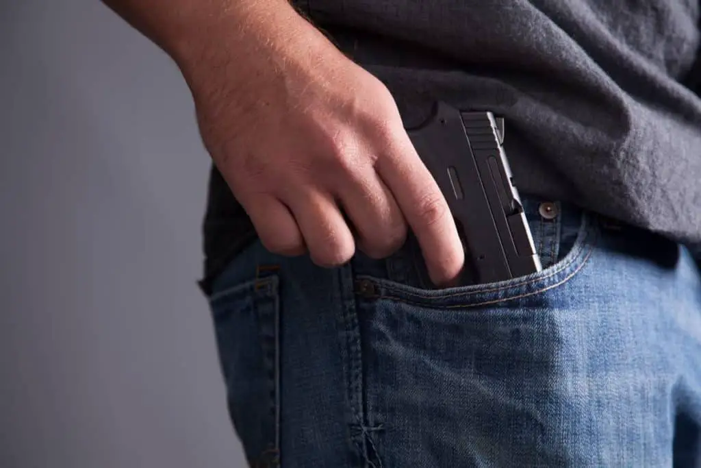 Pocket carry as a form of concealed carry