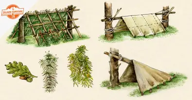 How to Build a Wilderness Survival Shelter [FREE DOWNLOAD]
